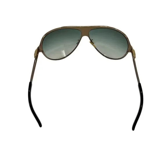Vintage Escada Gold Aviator Sunglasses Style SES633 Unisex
